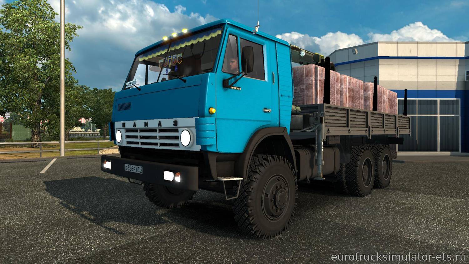 МОД KAMAZ 5410-5511-4310-53212 V1.28 для Euro Truck Simulator 2