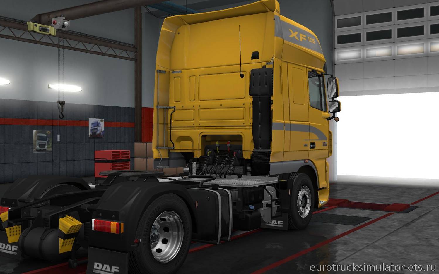 МОД ГРУЗОВИК DAF XF 105 V5.1(30.09.17) для Euro Truck Simulator 2