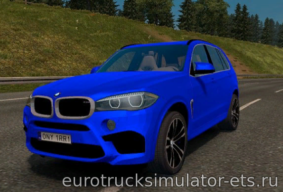 МОД BMW X5M 2016 «WORLD RALLY CHAMPIONSHIP» для Euro Truck Simulator 2