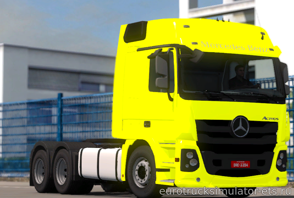 МОД MERCEDES-BENZ ACTORS 2017 для Euro Truck Simulator 2