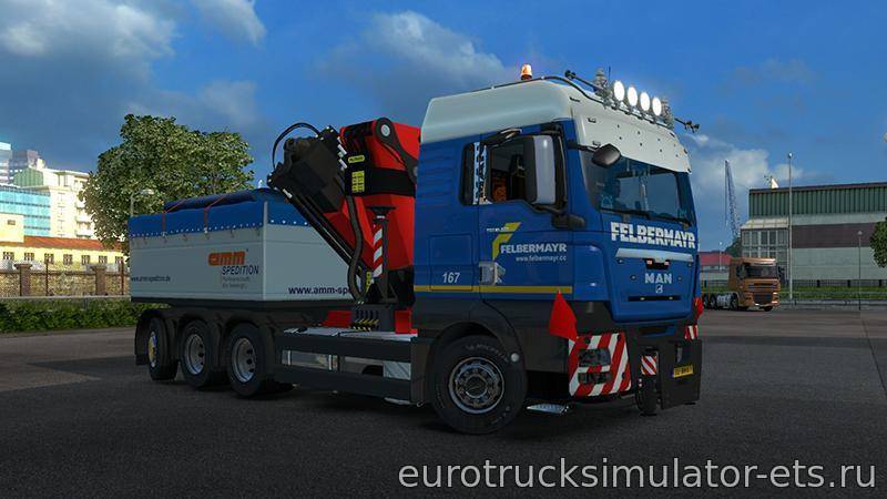 МОД ГРУЗОВИК MAN TGX 2010 V4.4 для Euro Truck Simulator 2