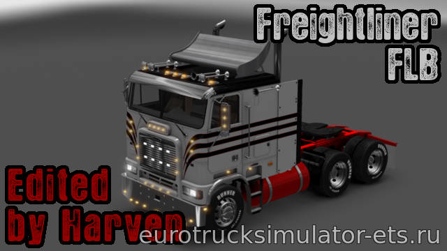 МОД FREIGHTLINER FLB V1.5.1 для Euro Truck Simulator 2