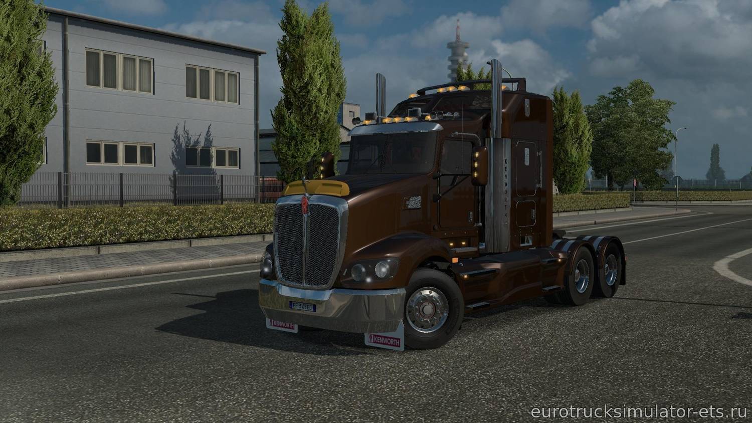 МОД ГРУЗОВИК KENWORTH T-609 V1.0 для Euro Truck Simulator 2
