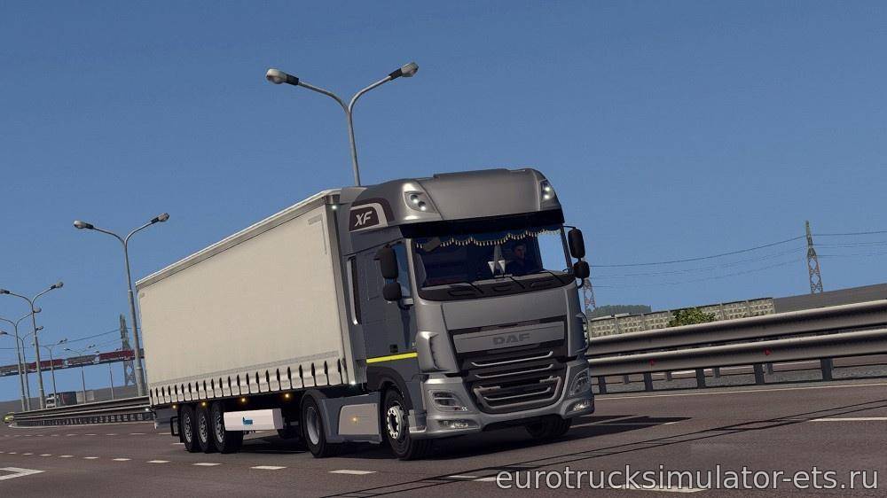 МОД ГРУЗОВИК DAF XF EURO6 V1.0 для Euro Truck Simulator 2