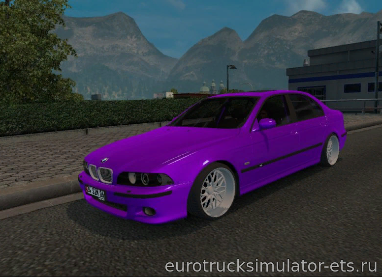 МОД BMW 540I E3 для Euro Truck Simulator 2