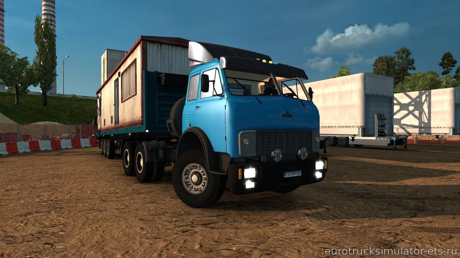 МОД МАЗ 515В/504В для Euro Truck Simulator 2