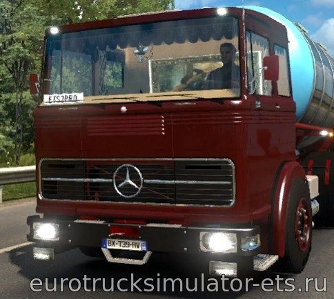 МОД MERCEDES-BENZ LPS1632 для Euro Truck Simulator 2