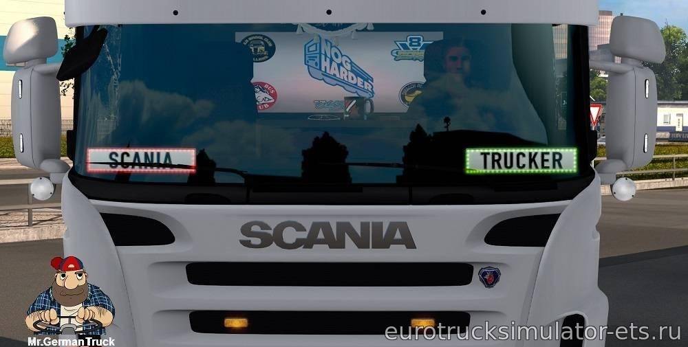 МОД АКСЕССУАРЫ ДЛЯ ВСЕХ ГРУЗОВИКОВ V 1.1 для Euro Truck Simulator 2