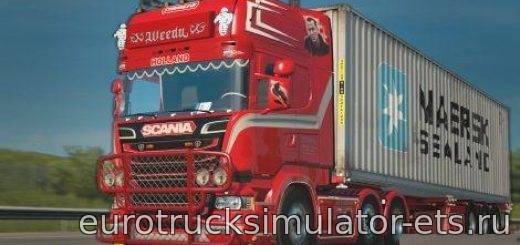 МОД ГРУЗОВИК SCANIA R450 для Euro Truck Simulator 2
