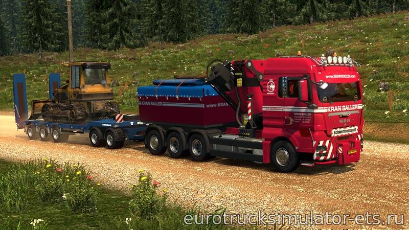 МОД ГРУЗОВИК MAN TGX 2010 V4.3 для Euro Truck Simulator 2