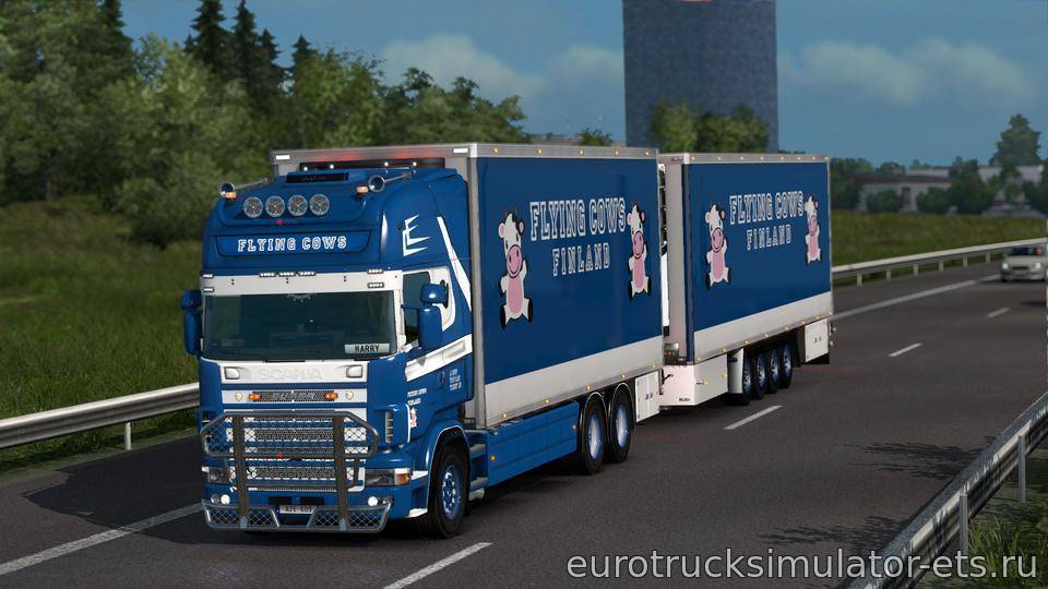 МОД BDF TANDEM TRUCK PACK V85.5 для Euro Truck Simulator 2