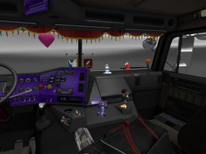 МОД FREIGHTLINER FLB CABIN ACCESSORIES DLC SUPPORT ВЕРСИЯ 1.0 для Euro Truck Simulator 2