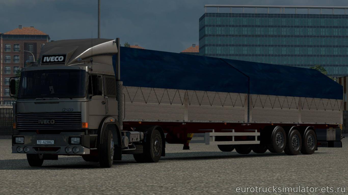 МОД ГРУЗОВИК IVECO 190-38 SPECIAL V1.28 для Euro Truck Simulator 2