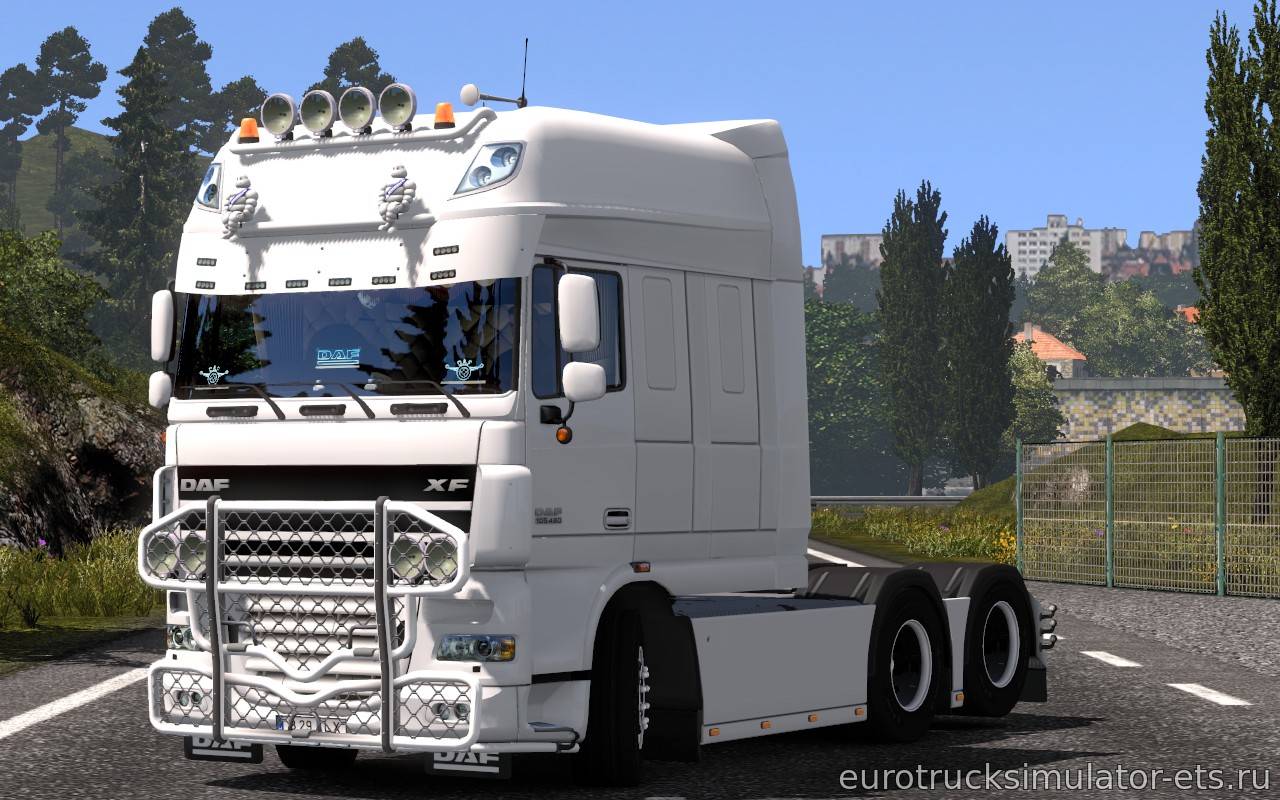 МОД DAF XF 105 LONGLINE для Euro Truck Simulator 2