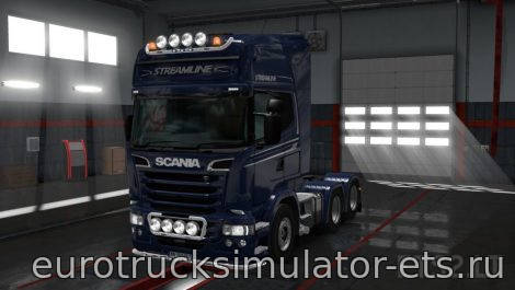 МОД KELSA BARS ДЛЯ SCANIA RJL R/S для Euro Truck Simulator 2
