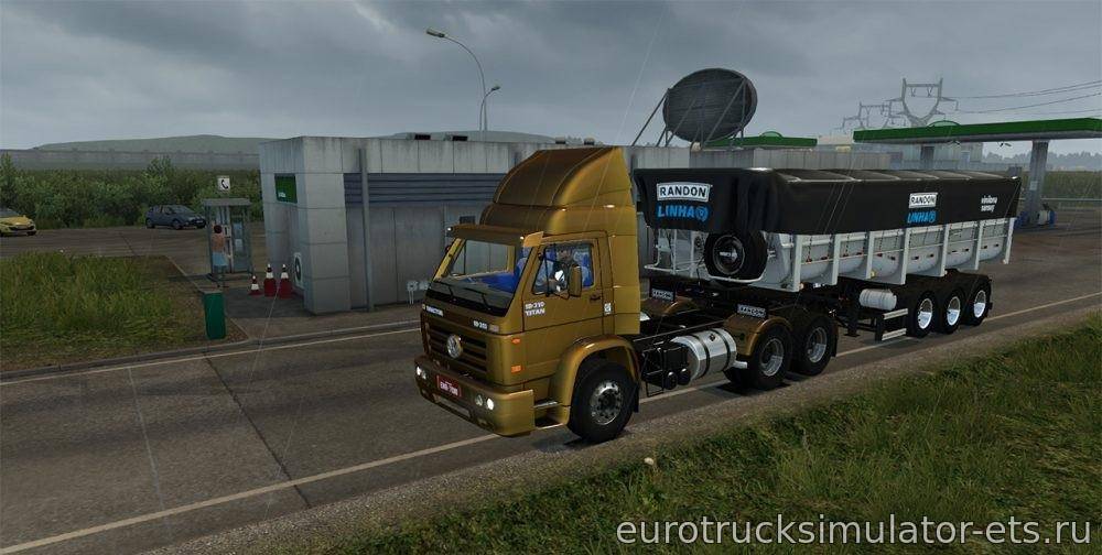 МОД ГРУЗОВИК VOLKSWAGEN TITAN 18310 V1.0 для Euro Truck Simulator 2