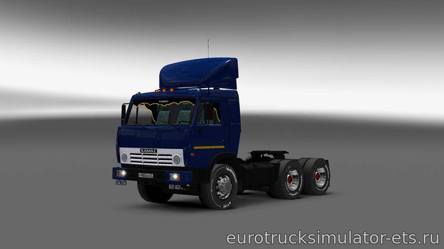 МОД ГРУЗОВИК КАМАЗ 5410 V2.0 для Euro Truck Simulator 2