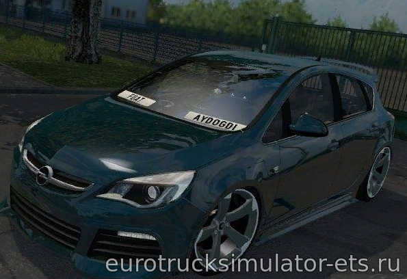 МОД OPEL ASTRA J для Euro Truck Simulator 2