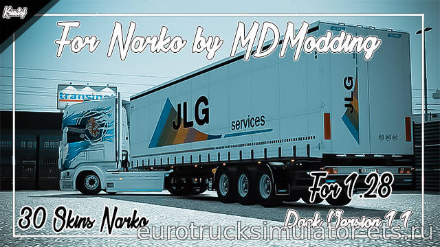 МОД KRIISTOF PACK FOR NARKO V1.1 для Euro Truck Simulator 2