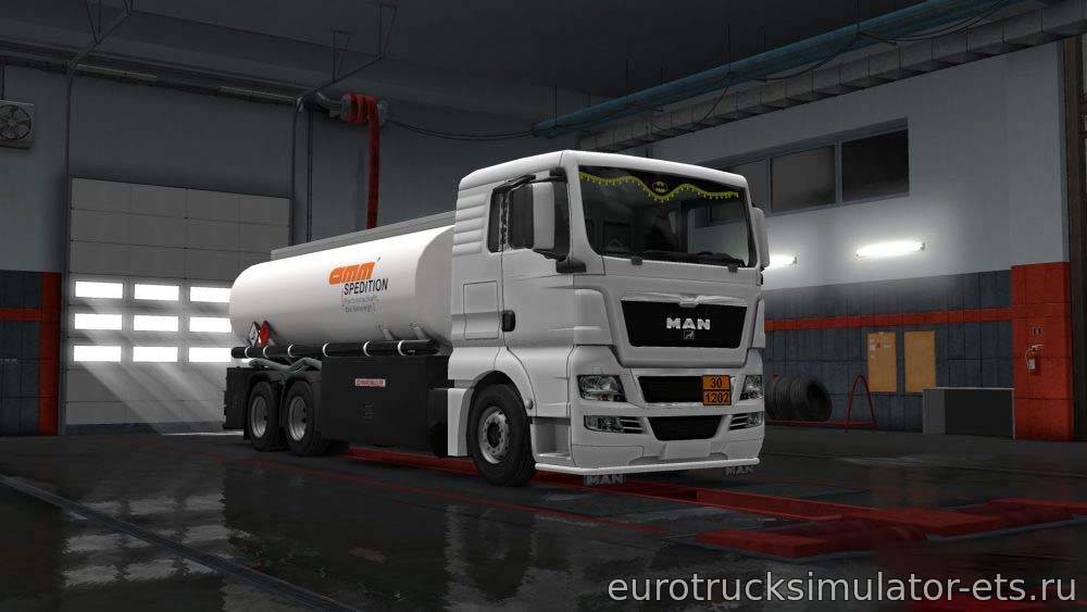 МОД MAN TGX 2010 V 4.6 для Euro Truck Simulator 2