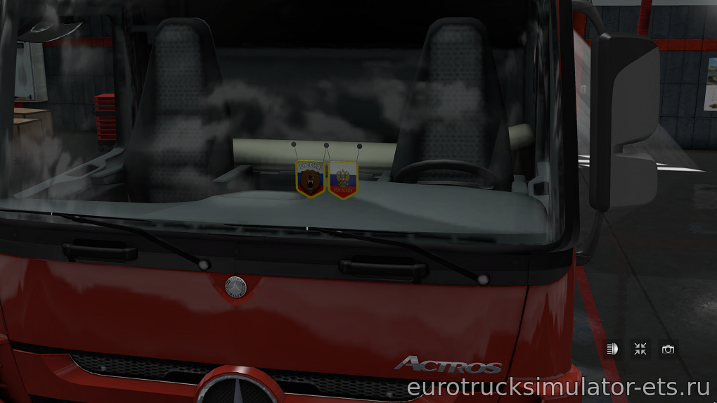 МОД ВЫМПЕЛЫ RUSSIA ВЕРСИЯ 1.0 для Euro Truck Simulator 2