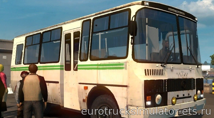 МОД АВТОБУС ПАЗ-3205 для Euro Truck Simulator 2