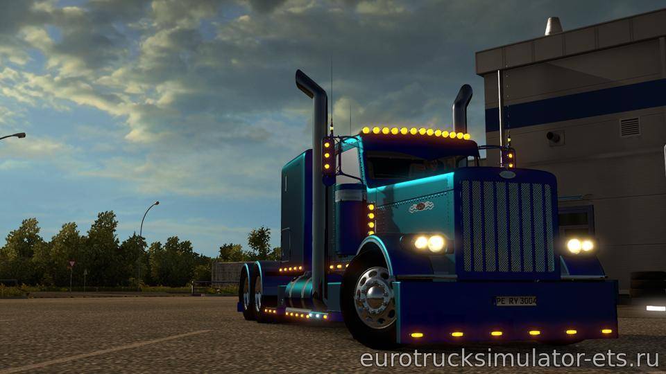 МОД PETERBILT 389 V2.0.9.1 для Euro Truck Simulator 2