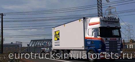МОД KRAKER TANDEM ADDON ДЛЯ RJL SCANIA RS&R4 для Euro Truck Simulator 2
